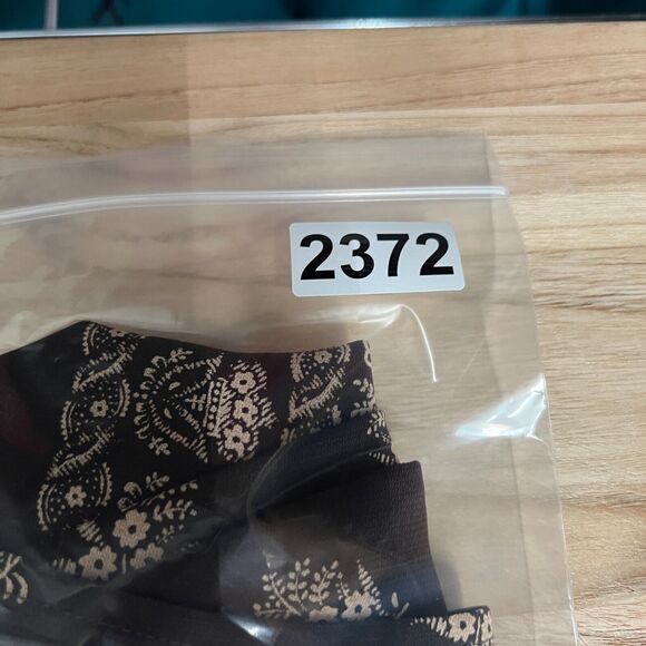 Emmanuel Ungaro Liberte Wrap Skirt Womens 4 Midi Brown Floral Boho Festival - Picture 8 of 8